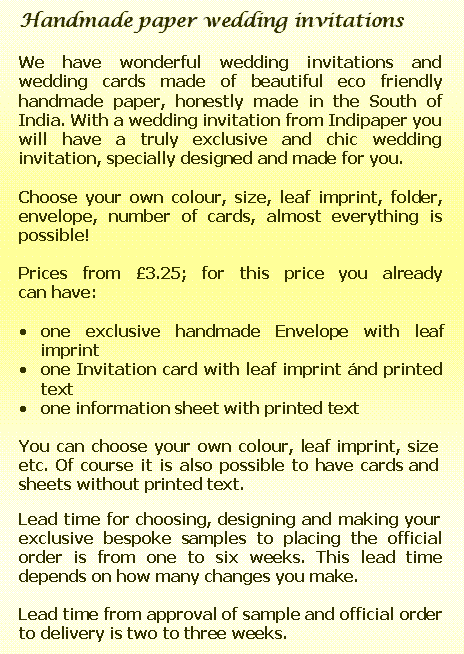 Indipaper - Wedding invitation sample (Wedding invitation sample)